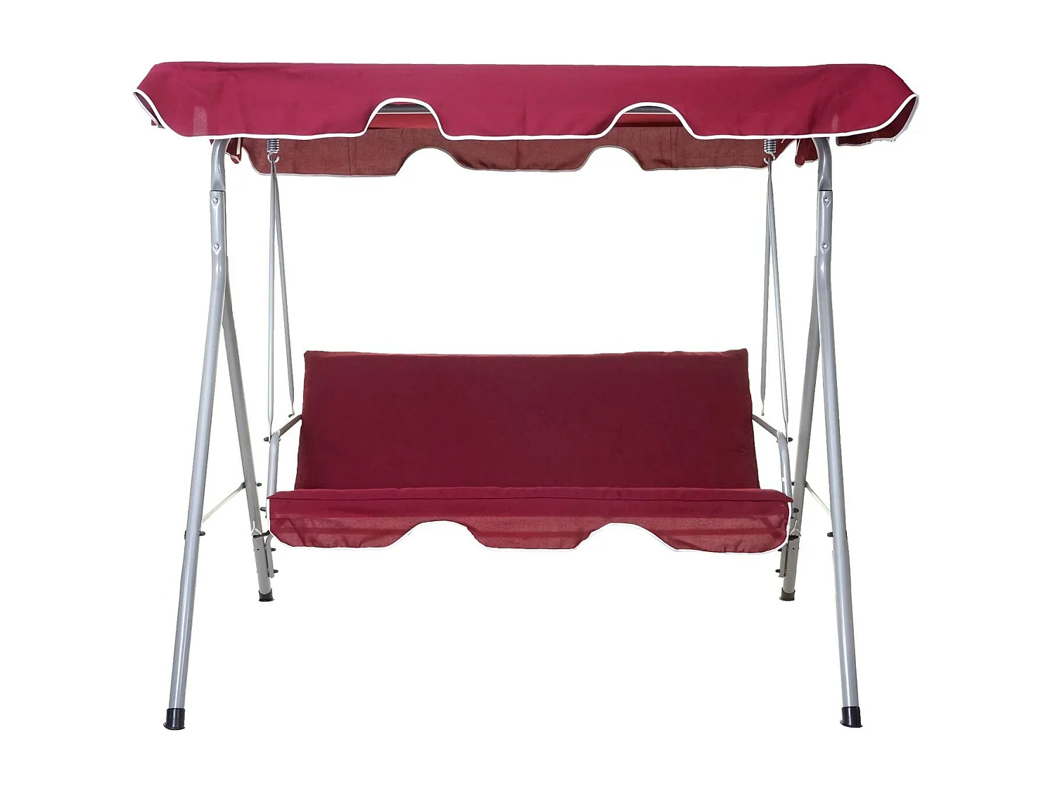 Balancelle de jardin MCW-D61,  bordeaux
