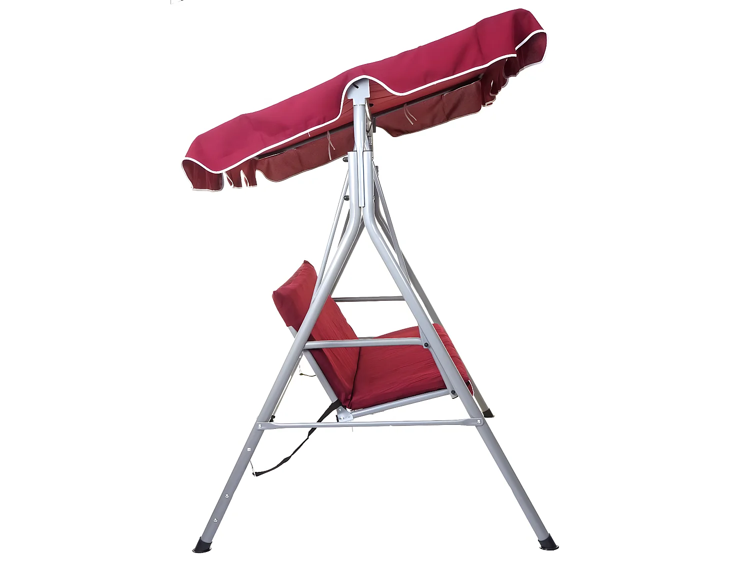 Balancelle de jardin MCW-D61,  bordeaux