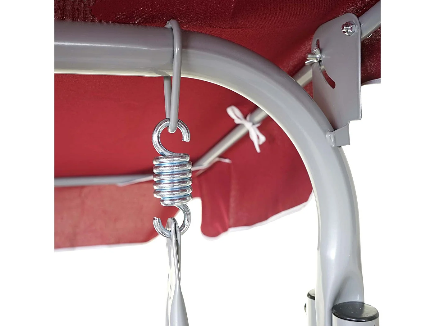 Balancelle de jardin MCW-D61,  bordeaux