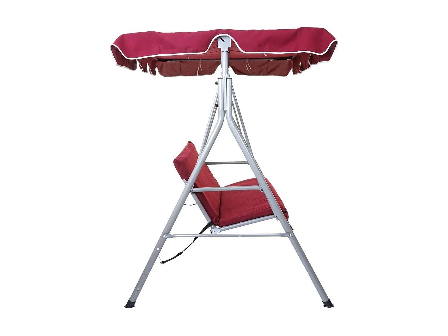 Balancelle de jardin MCW-D61,  bordeaux