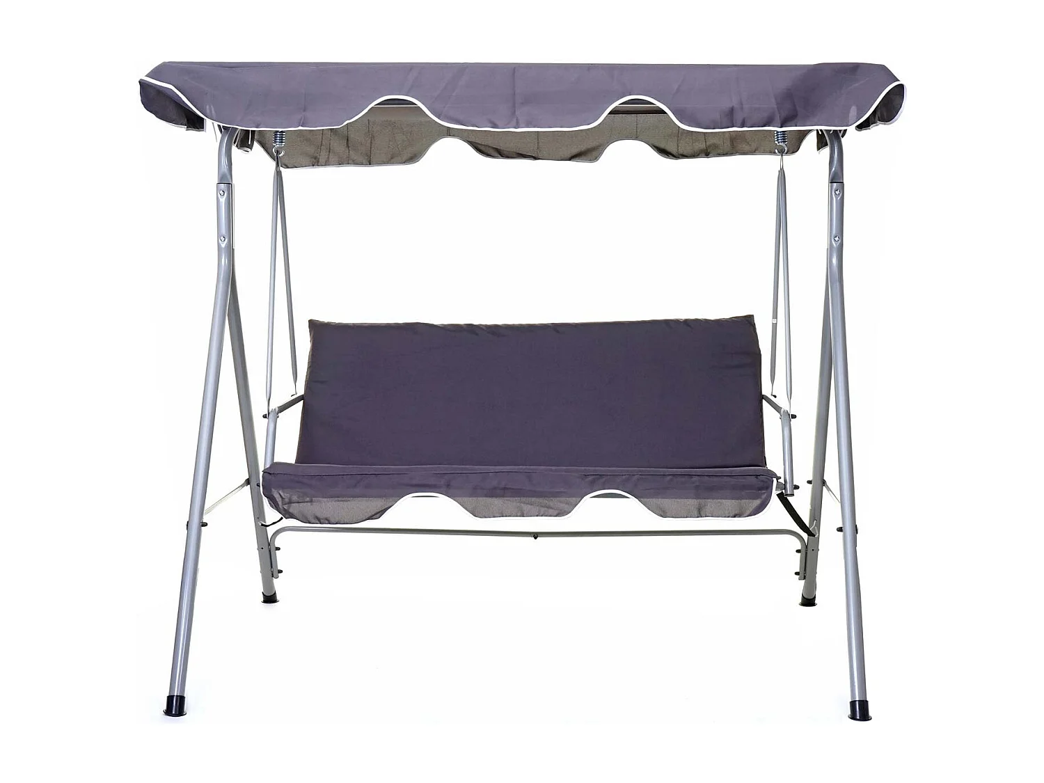 Balancelle de jardin MCW-D61,  gris foncé