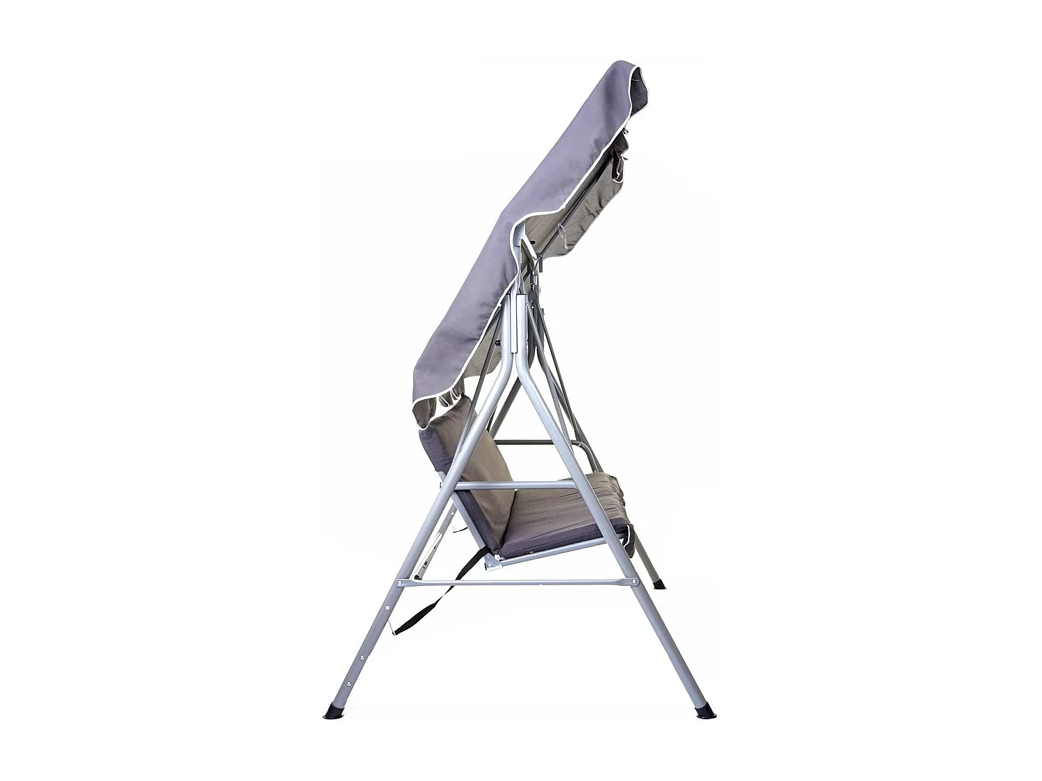 Balancelle de jardin MCW-D61,  gris foncé