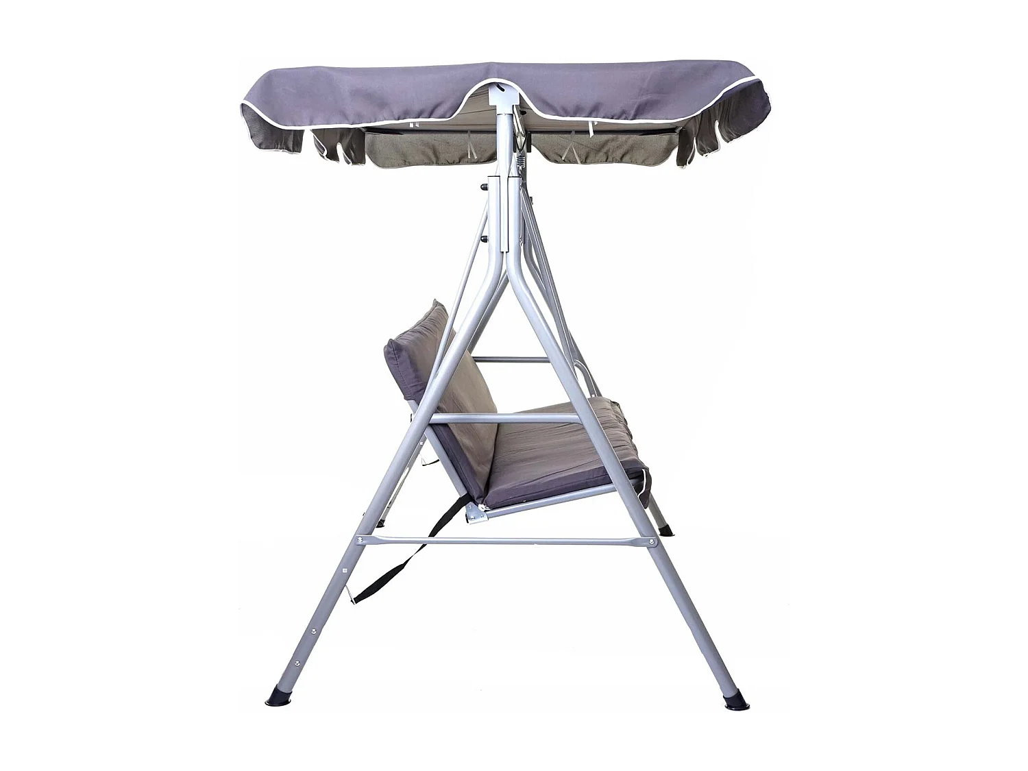 Balancelle de jardin MCW-D61,  gris foncé