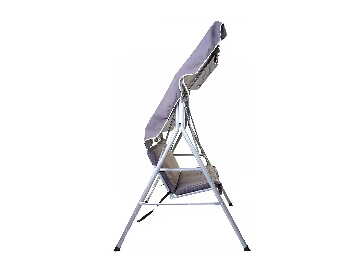 Balancelle de jardin MCW-D61,  gris foncé