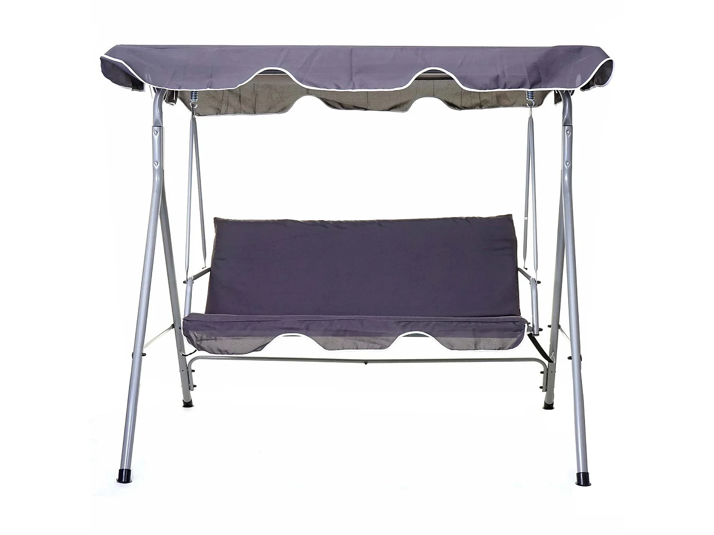 Balancelle de jardin MCW-D61,  gris foncé