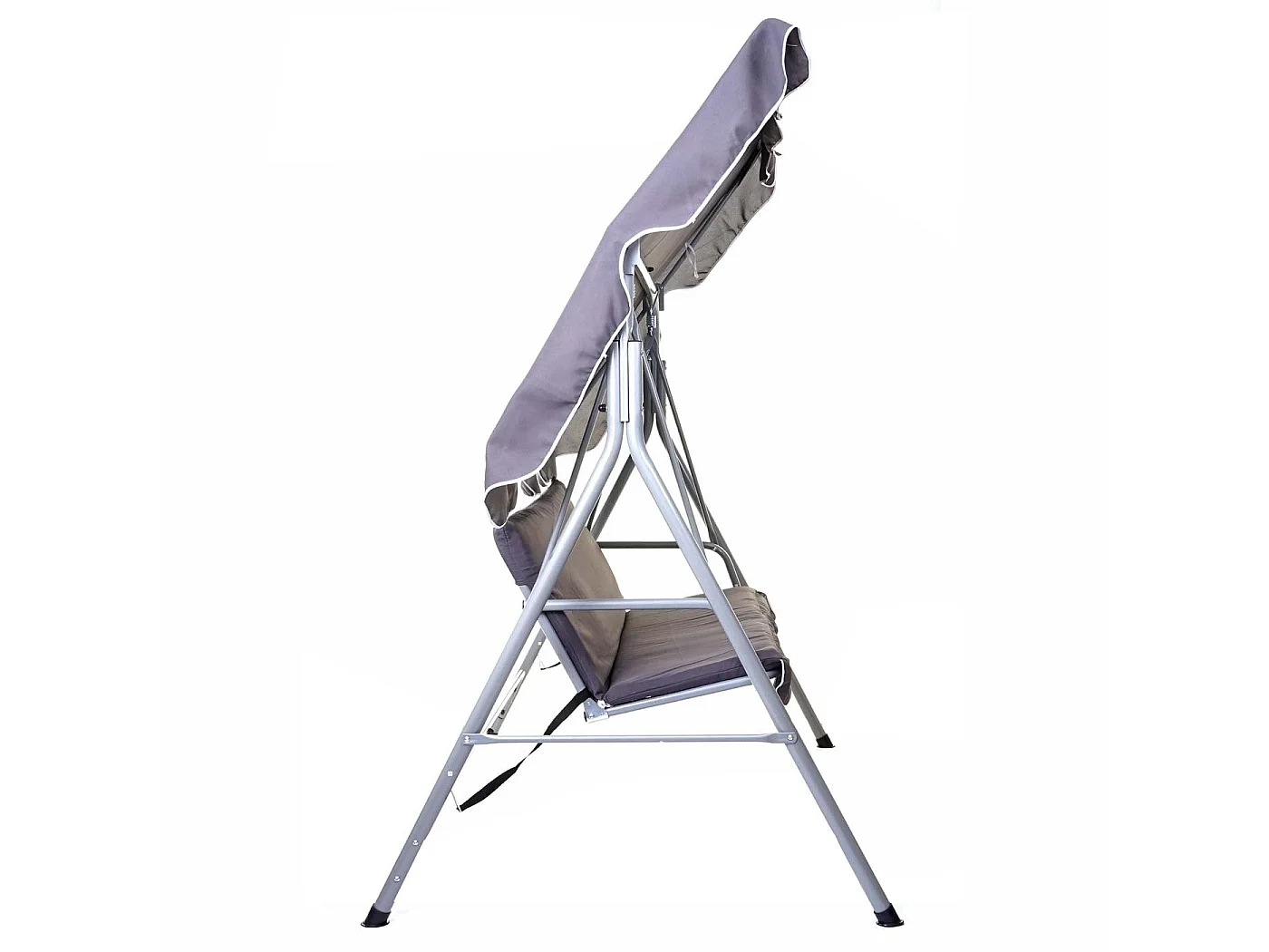 Balancelle de jardin MCW-D61,  gris foncé