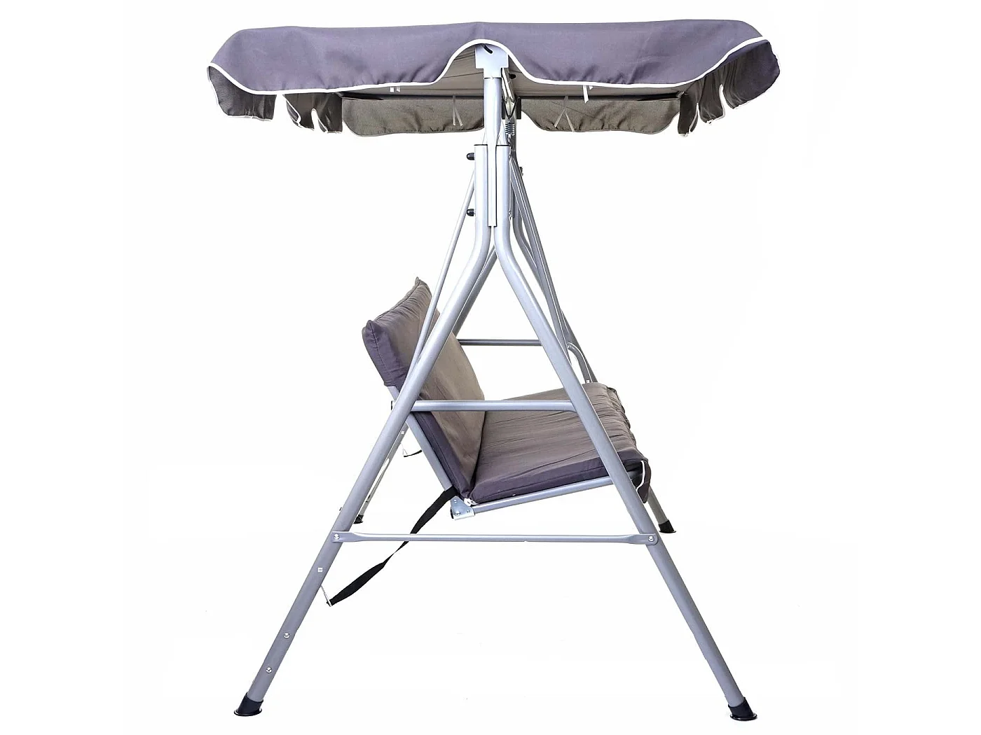 Balancelle de jardin MCW-D61,  gris foncé