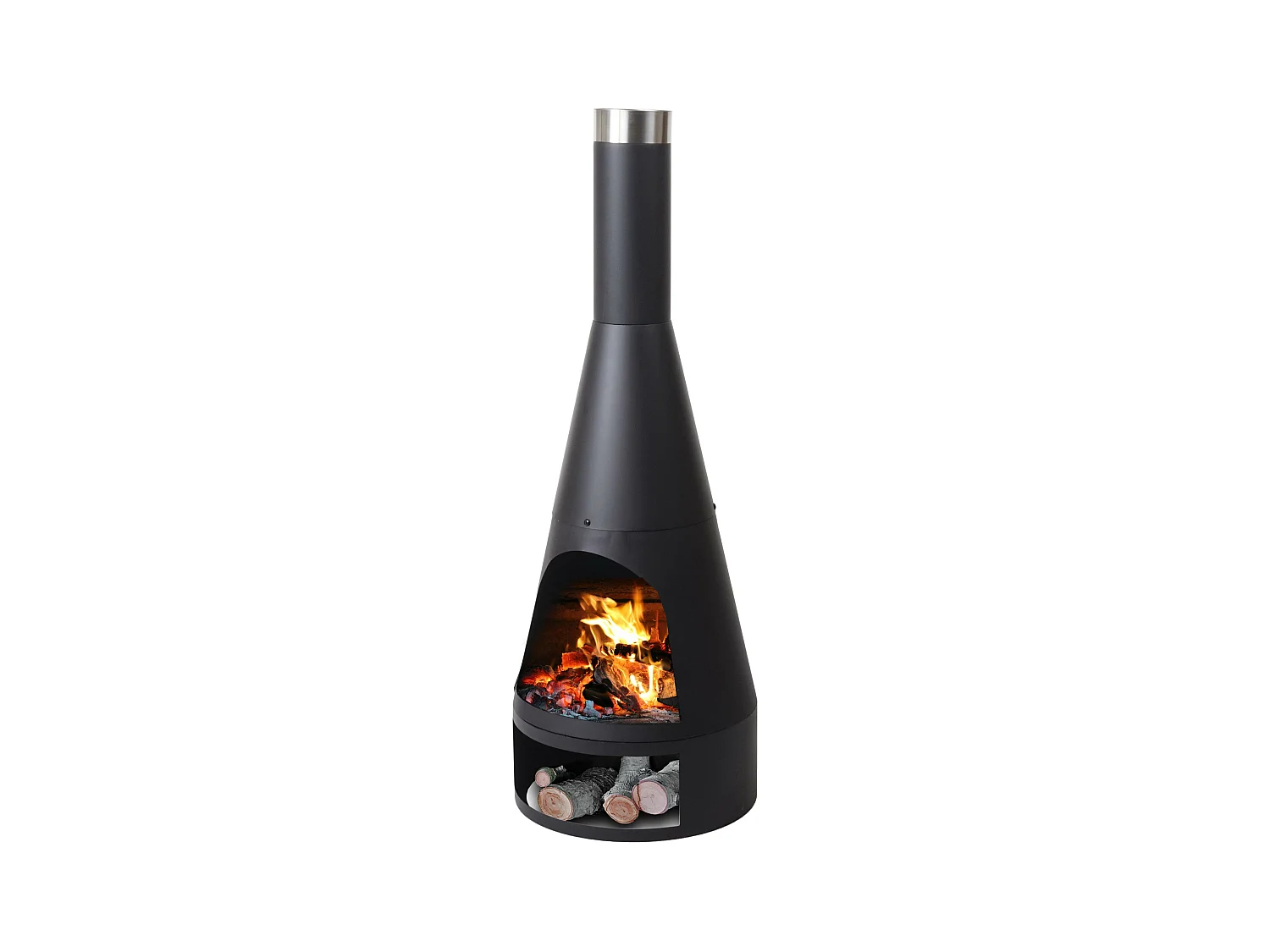 Four de jardin MCW-K90,  120x43cm noir