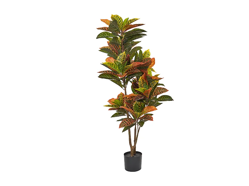 Plante artificielle CODIAEUM 140 cm Vert