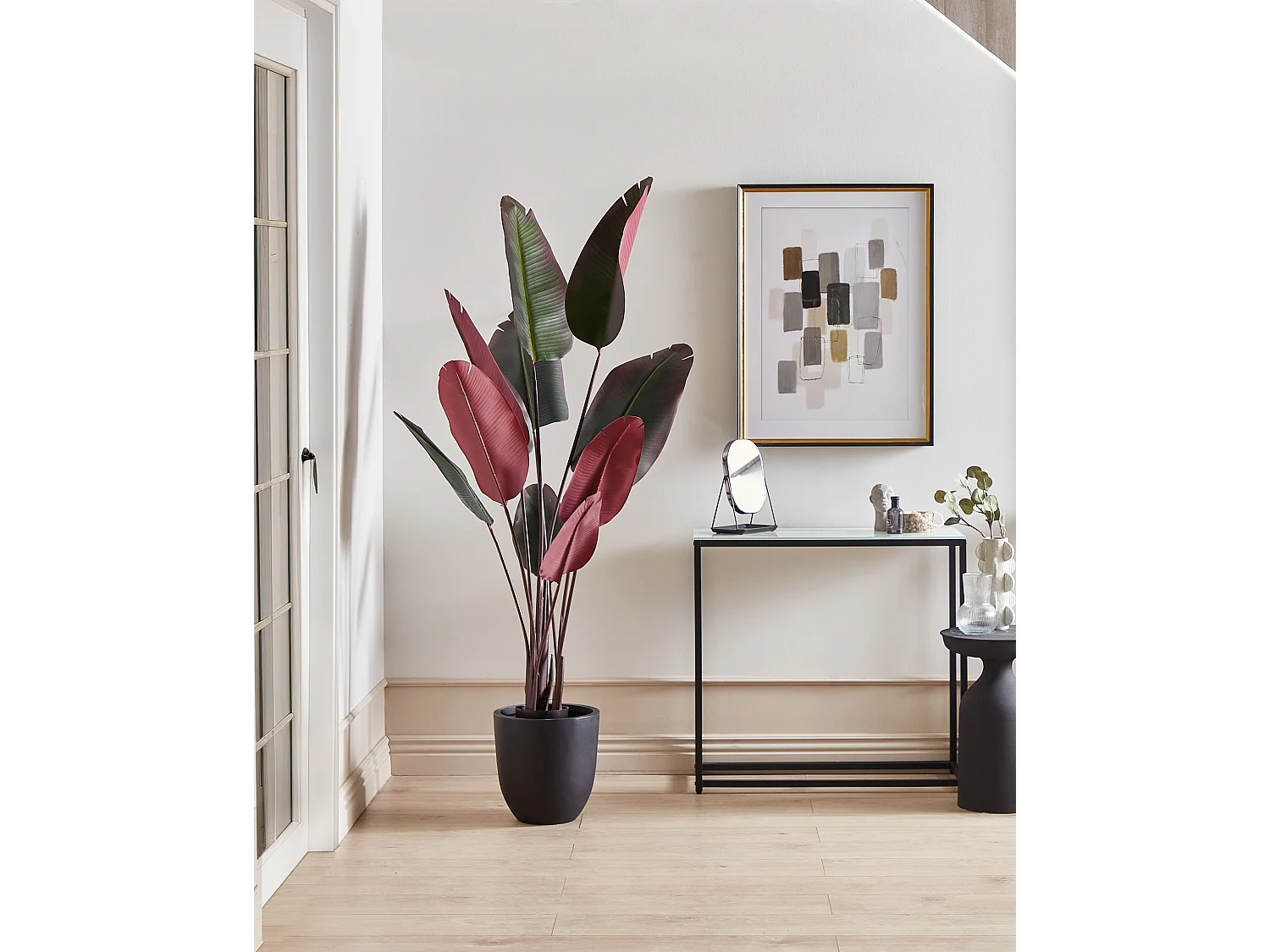 Kunstpflanze im Blumentopf 170 cm BANANA TREE