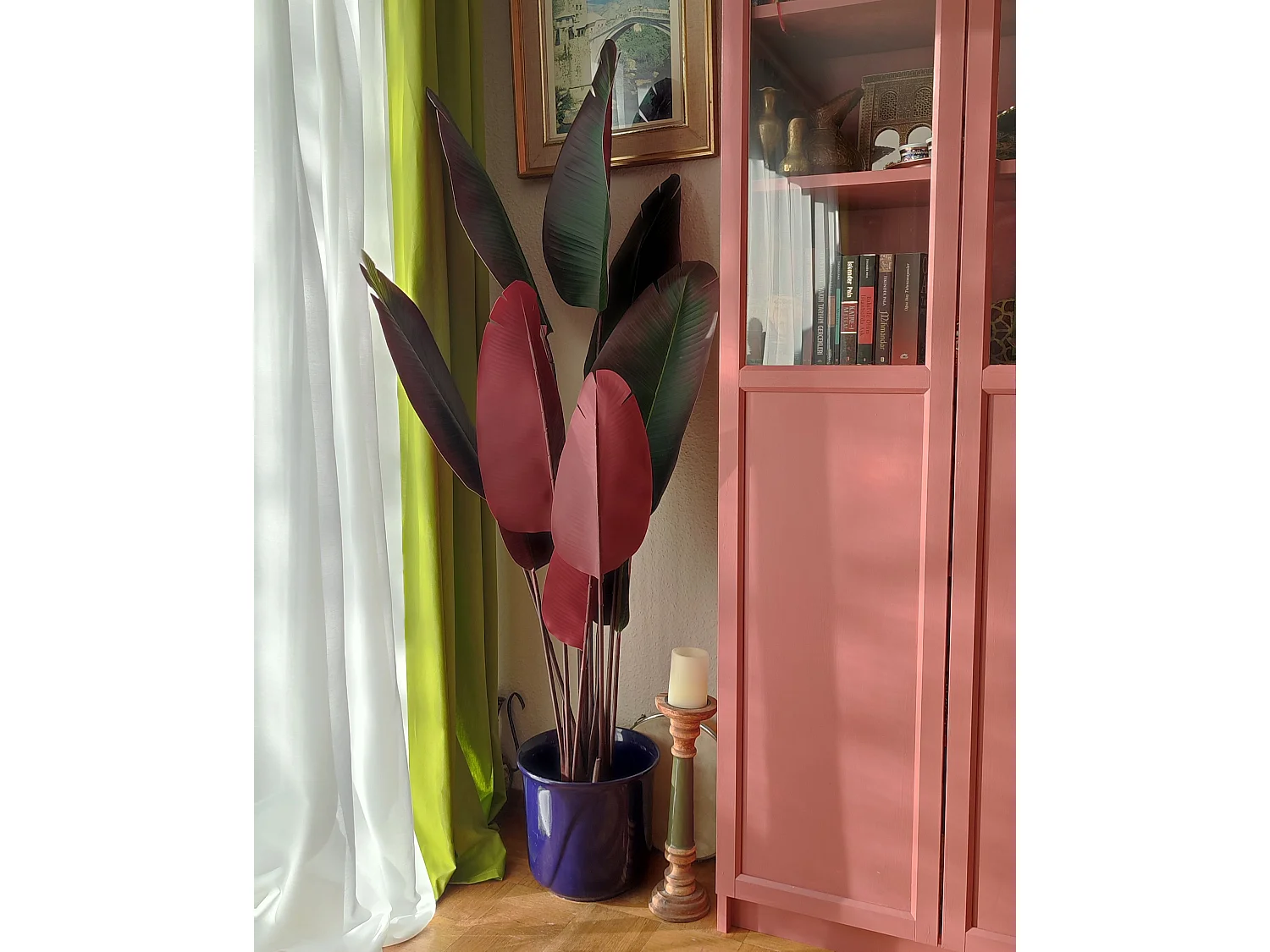 Kunstpflanze im Blumentopf 170 cm BANANA TREE