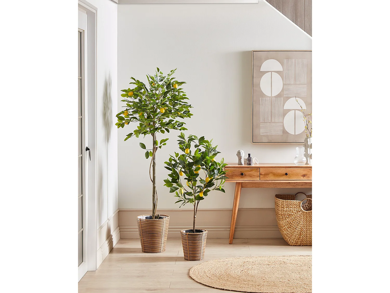 Kunstpflanze im Blumentopf 105 cm LEMON TREE
