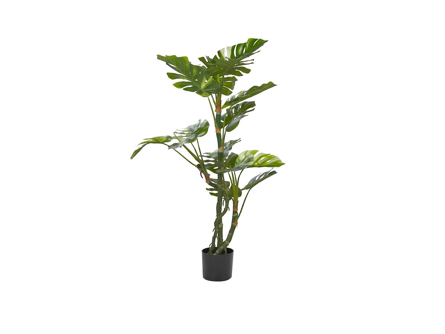Kunstpflanze im Blumentopf 135 cm MONSTERA PLANT
