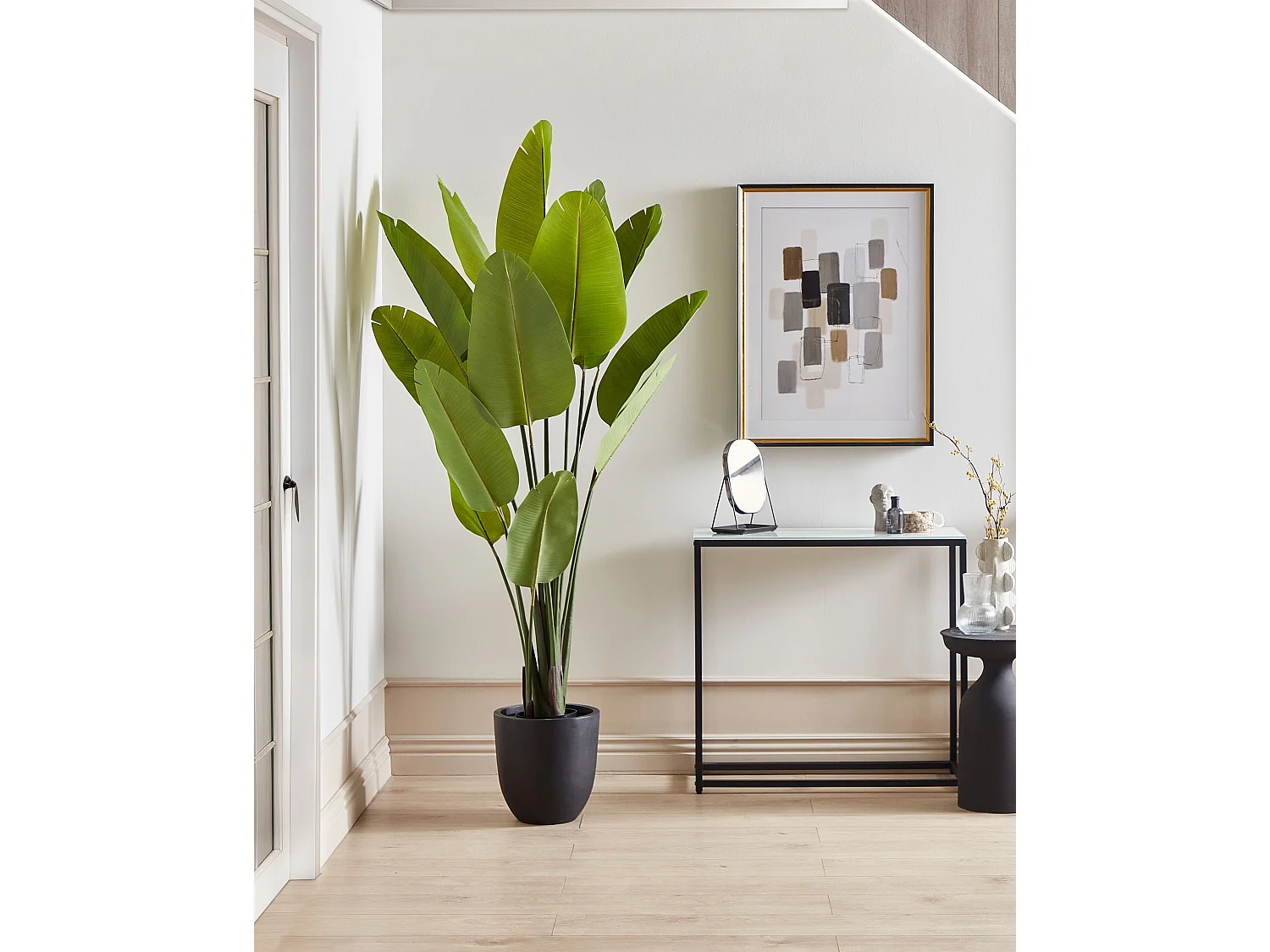 Plante artificielle bananier avec pot 187 cm BANANA TREE
