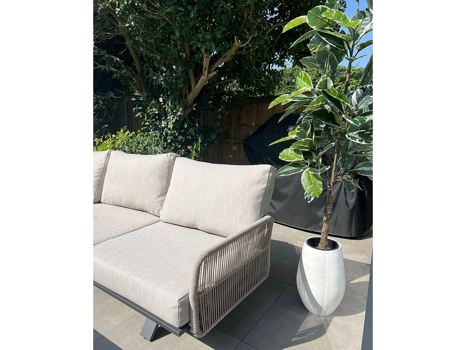 Kunstpflanze im Blumentopf 160 cm FICUS ELASTICA