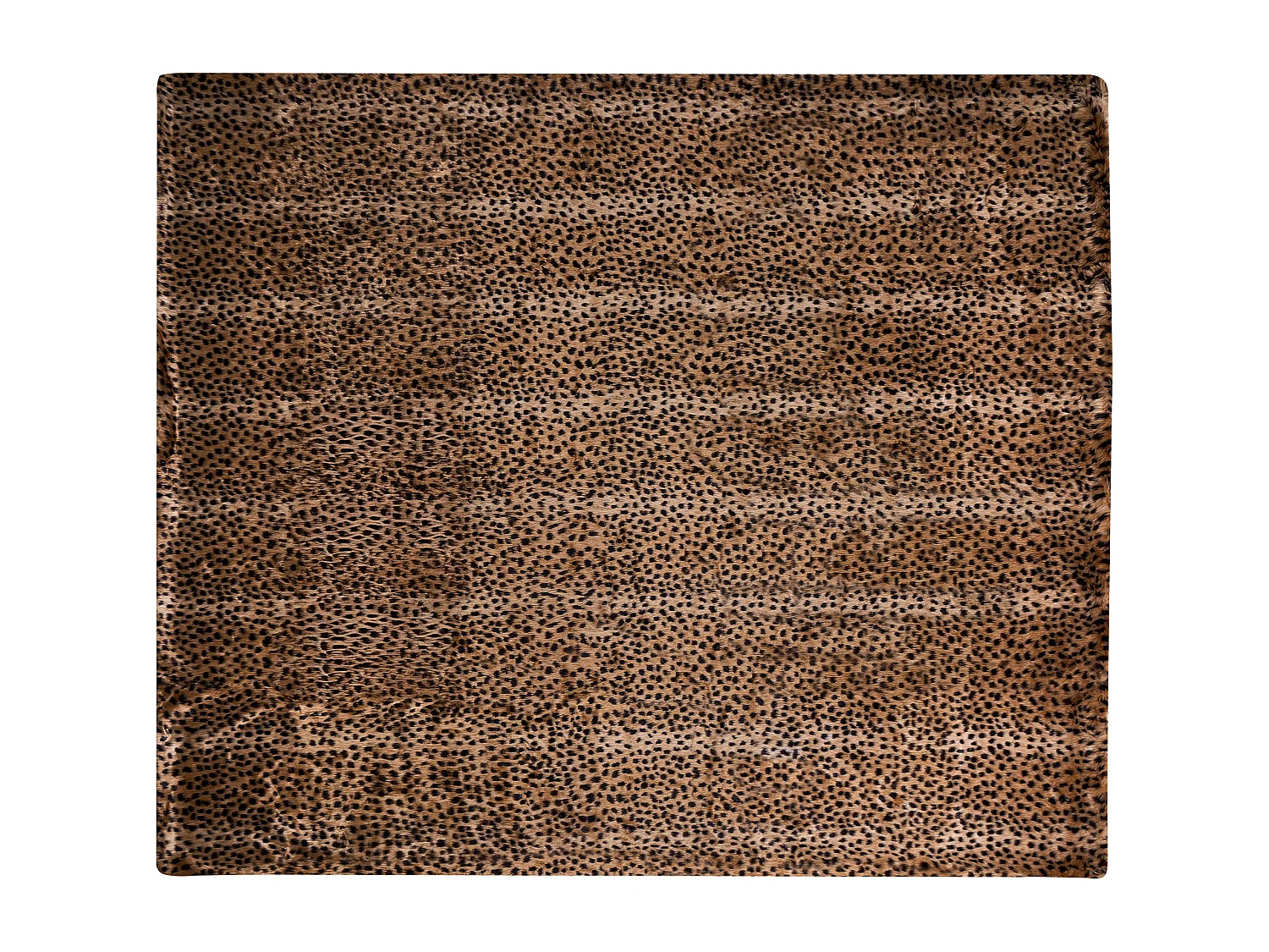 Tagesdecke KUDELI Webpelz 200 x 220 cm Braun