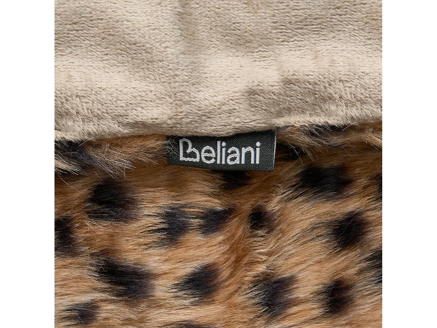 Tagesdecke KUDELI Webpelz 200 x 220 cm Braun