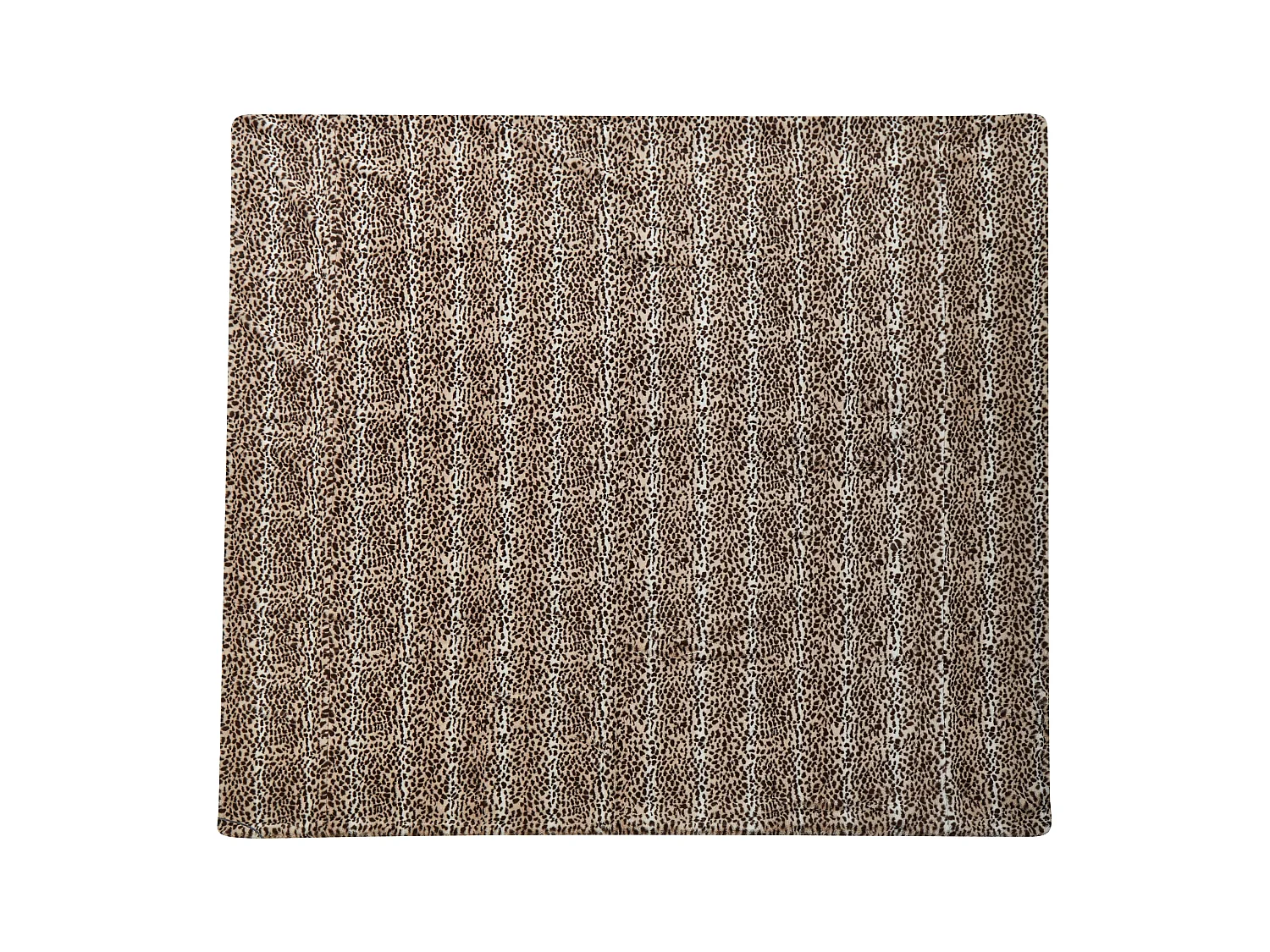 Piumone KUDELI Finta pelliccia 200 x 220 cm Marrone