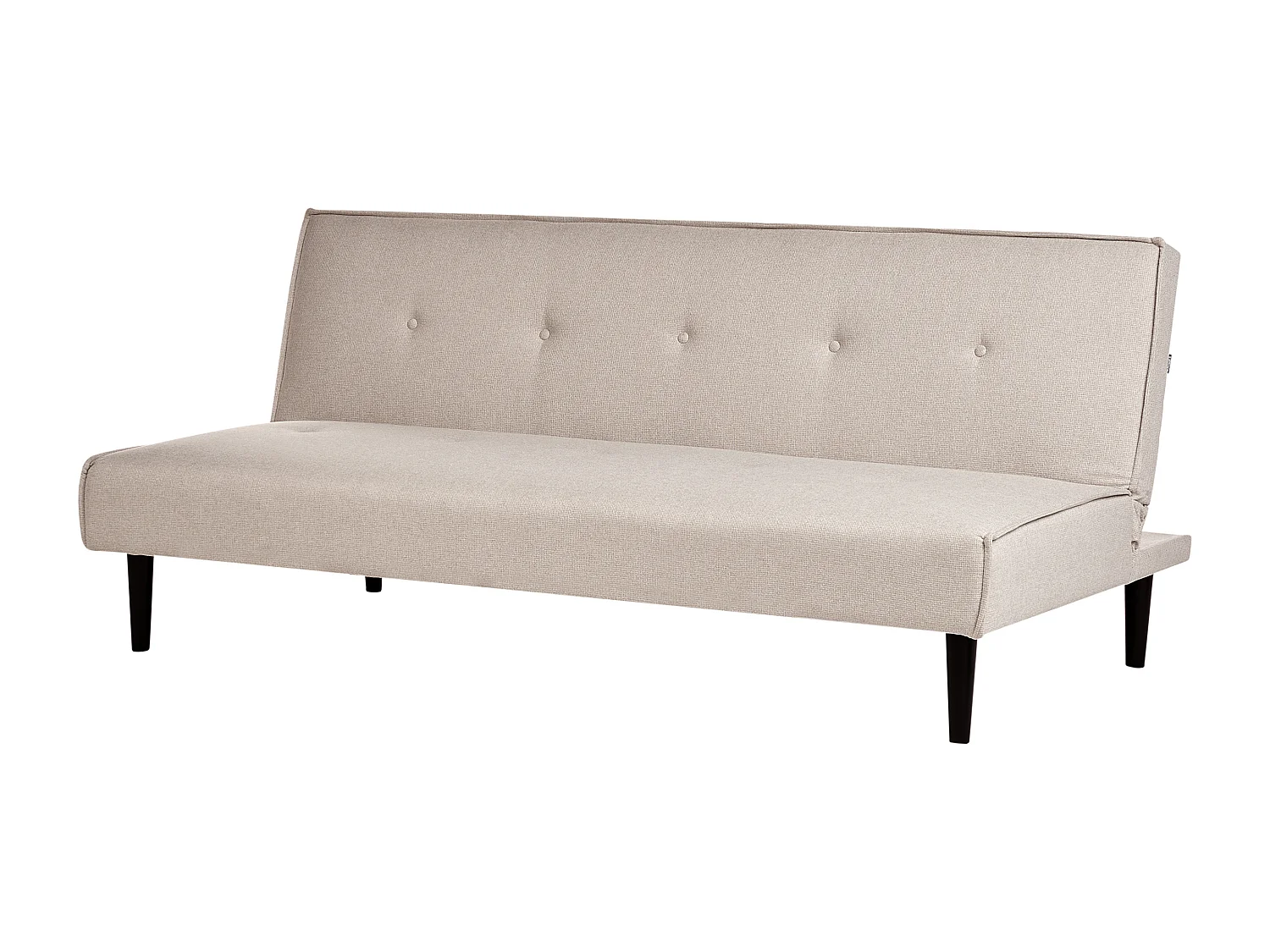 Canapé-lit 3 places VISBY Tissu Beige