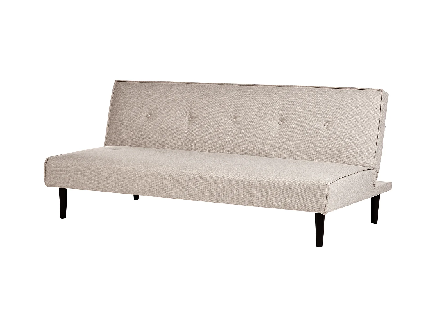 Slaapbank VISBY Stof Beige 3-zitter