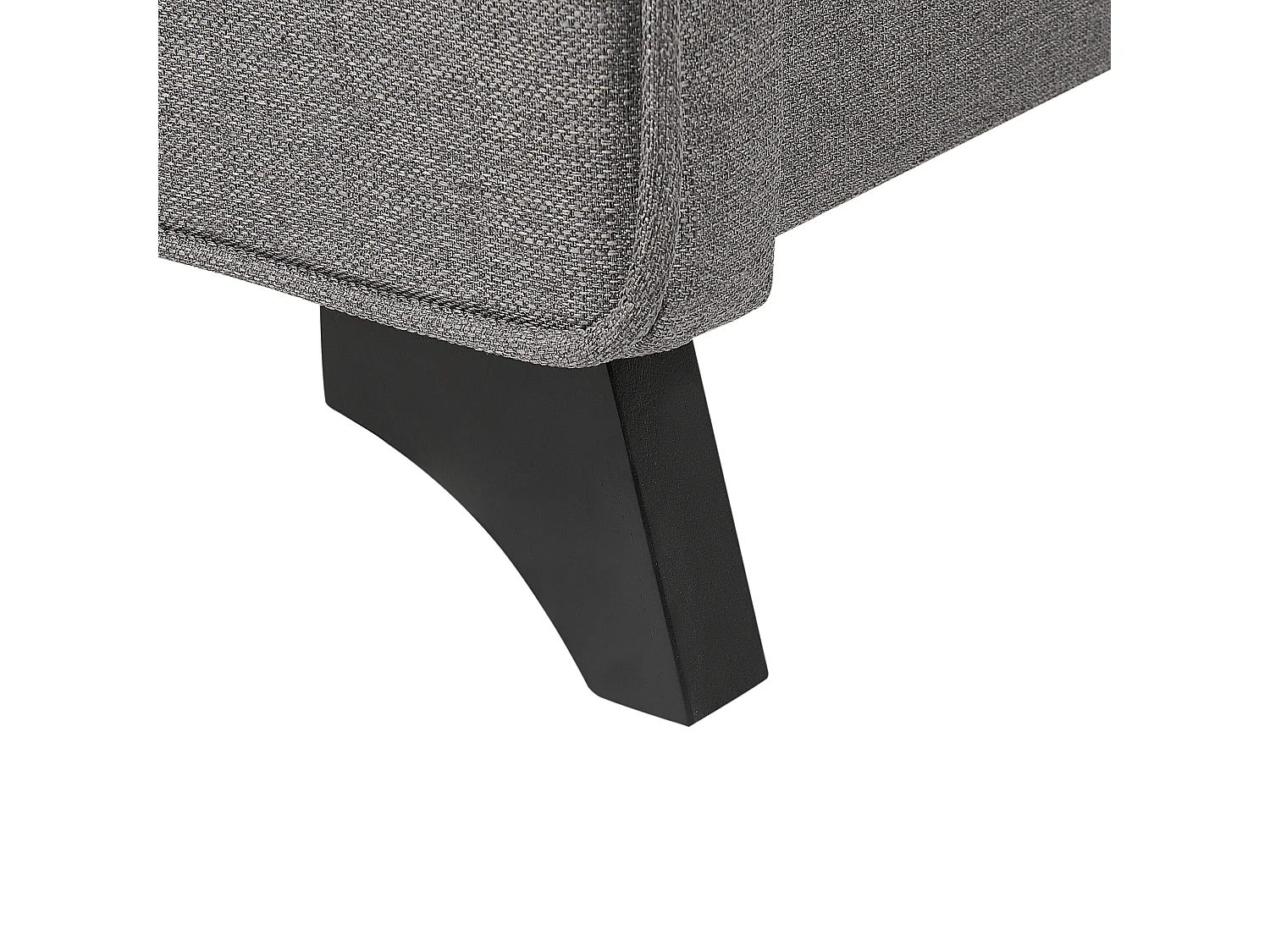 Lit avec sommier Tissu AMBASSADOR 140 x 200 cm Gris