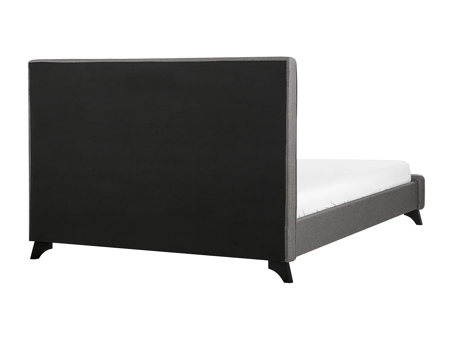 Lit avec sommier Tissu AMBASSADOR 140 x 200 cm Gris