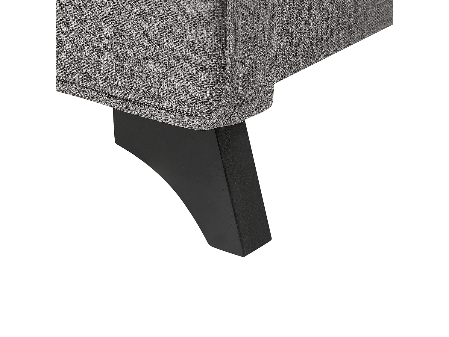 Lit avec sommier Tissu AMBASSADOR 140 x 200 cm Gris