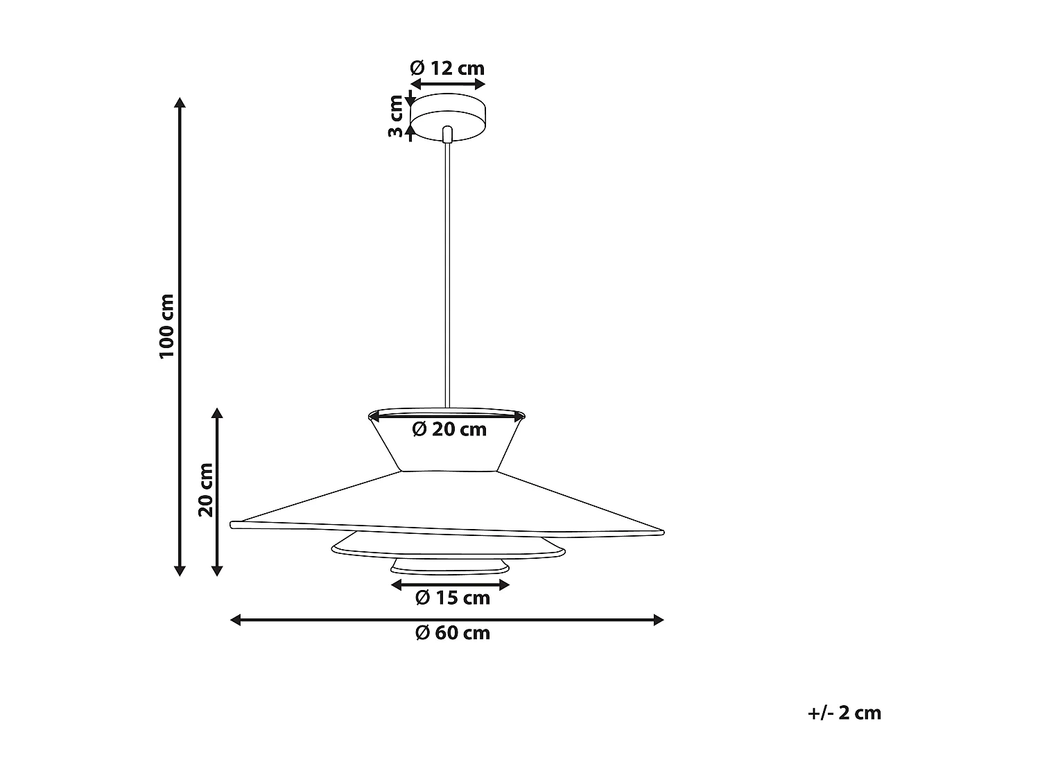 Lampe suspension KABOMPO Rotin Marron