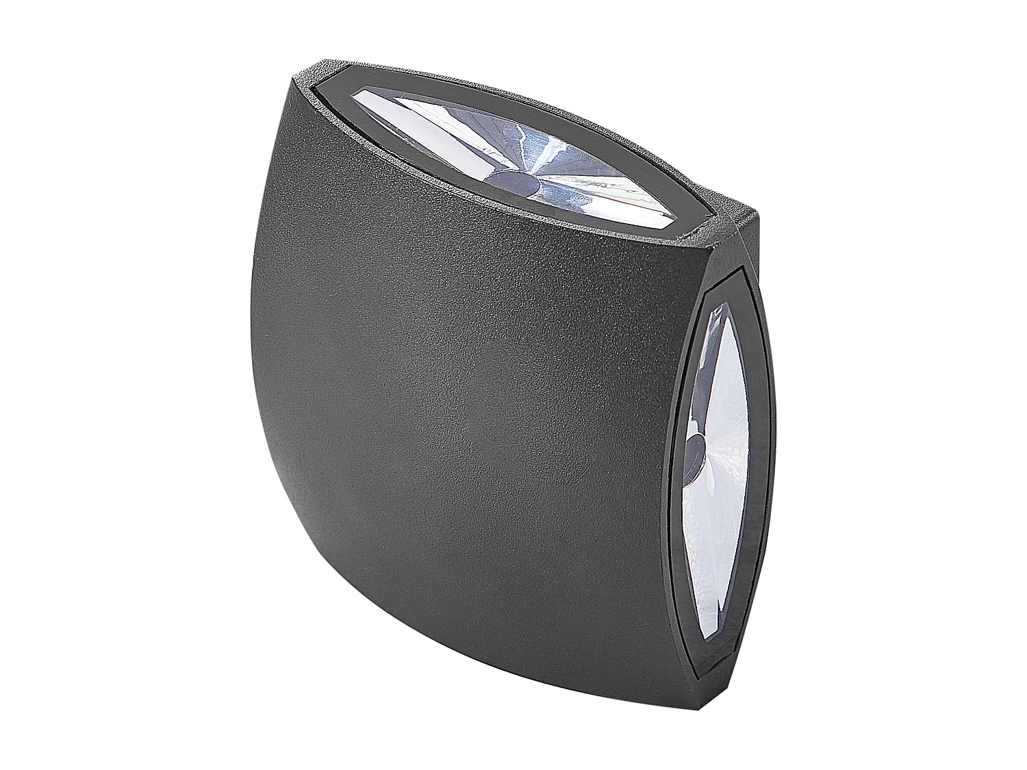 Lot de 2 appliques LED d'extérieur RAMAPO Noir