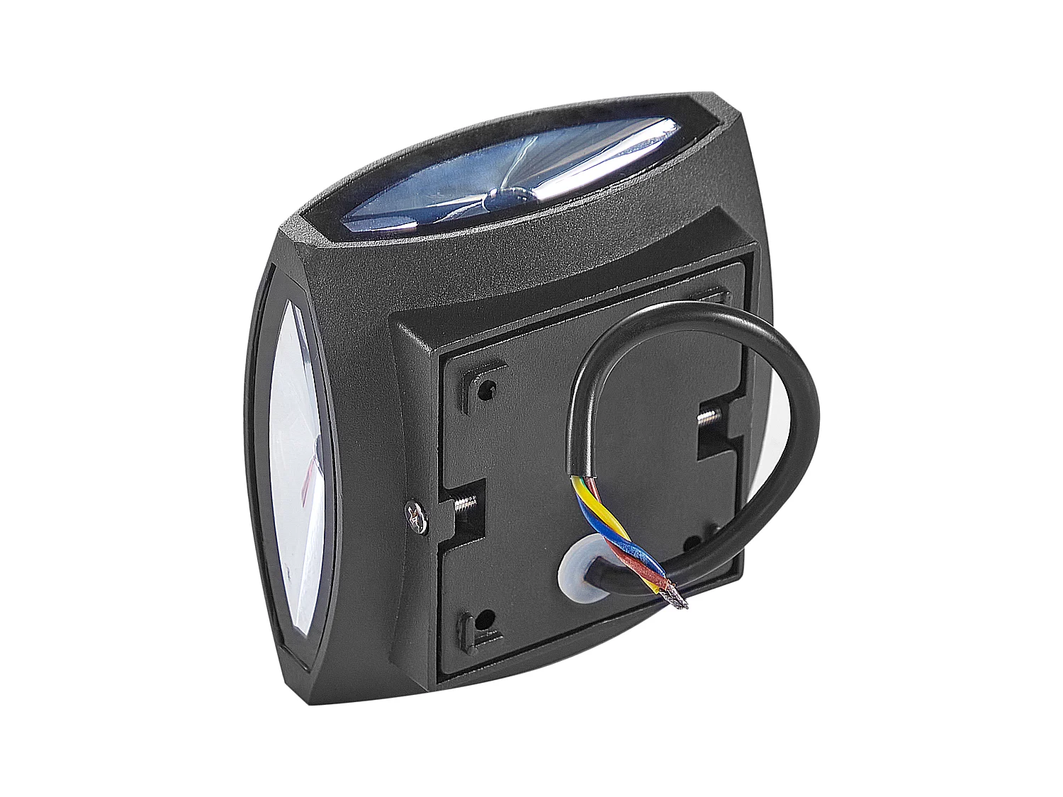 Set van 2 LED wandlampen voor buiten RAMAPO Zwart