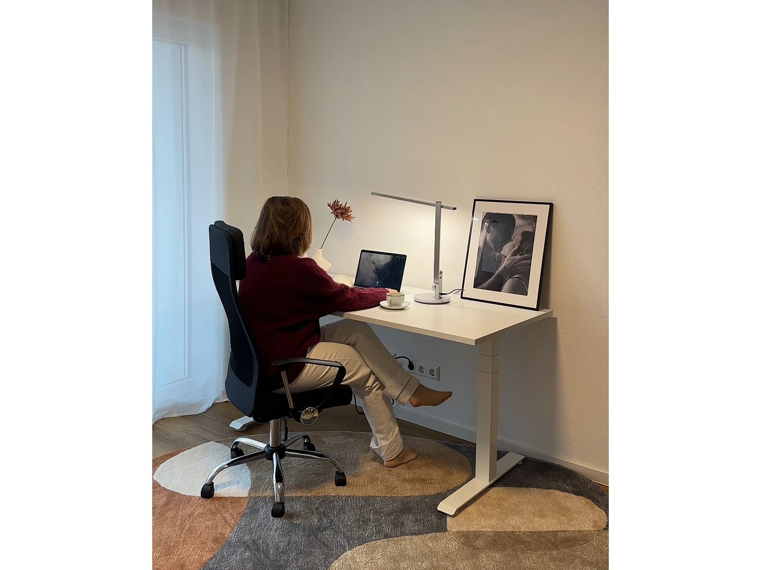 Chaise de bureau PIONEER II Noir