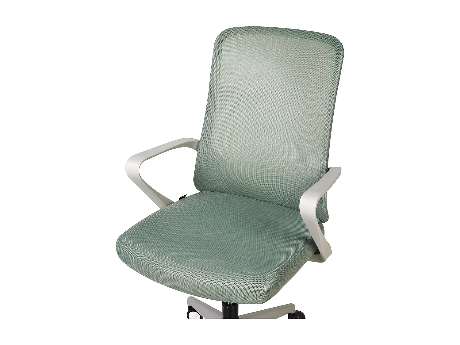 Chaise de bureau en tissu verte EXPERT
