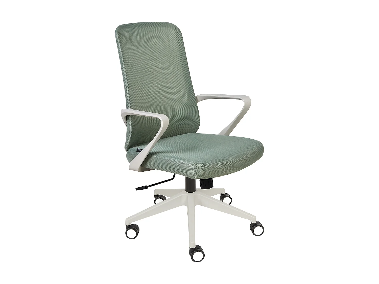Chaise de bureau en tissu verte EXPERT