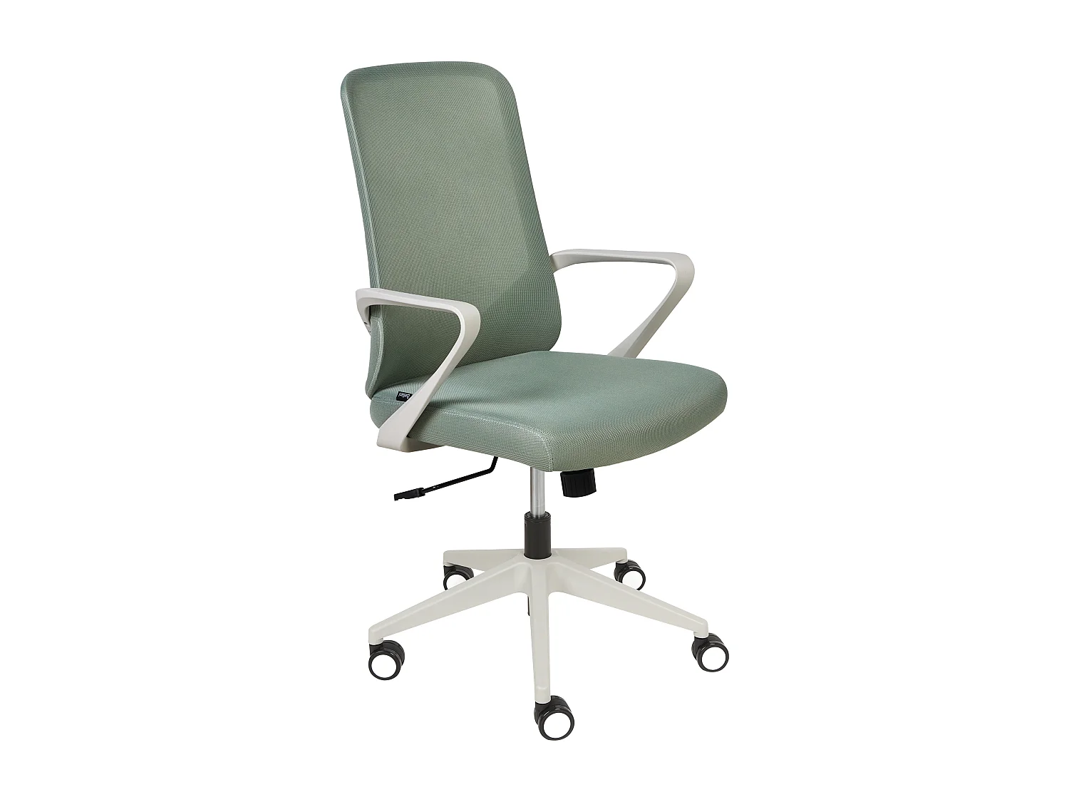Chaise de bureau en tissu verte EXPERT