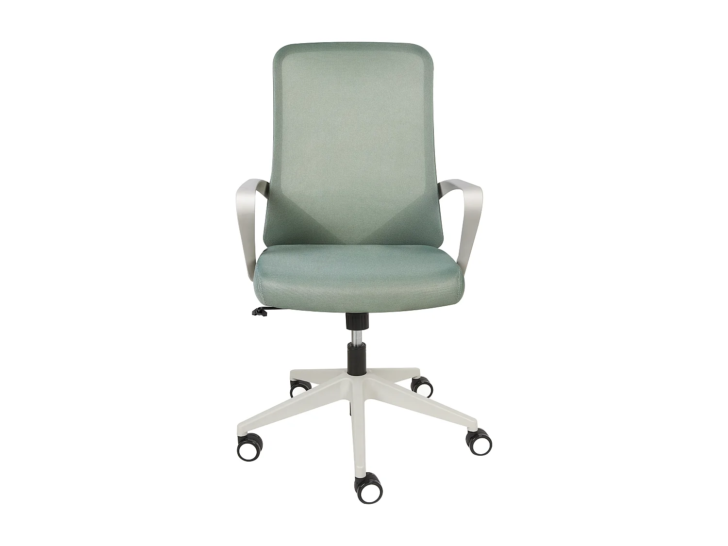 Chaise de bureau en tissu verte EXPERT