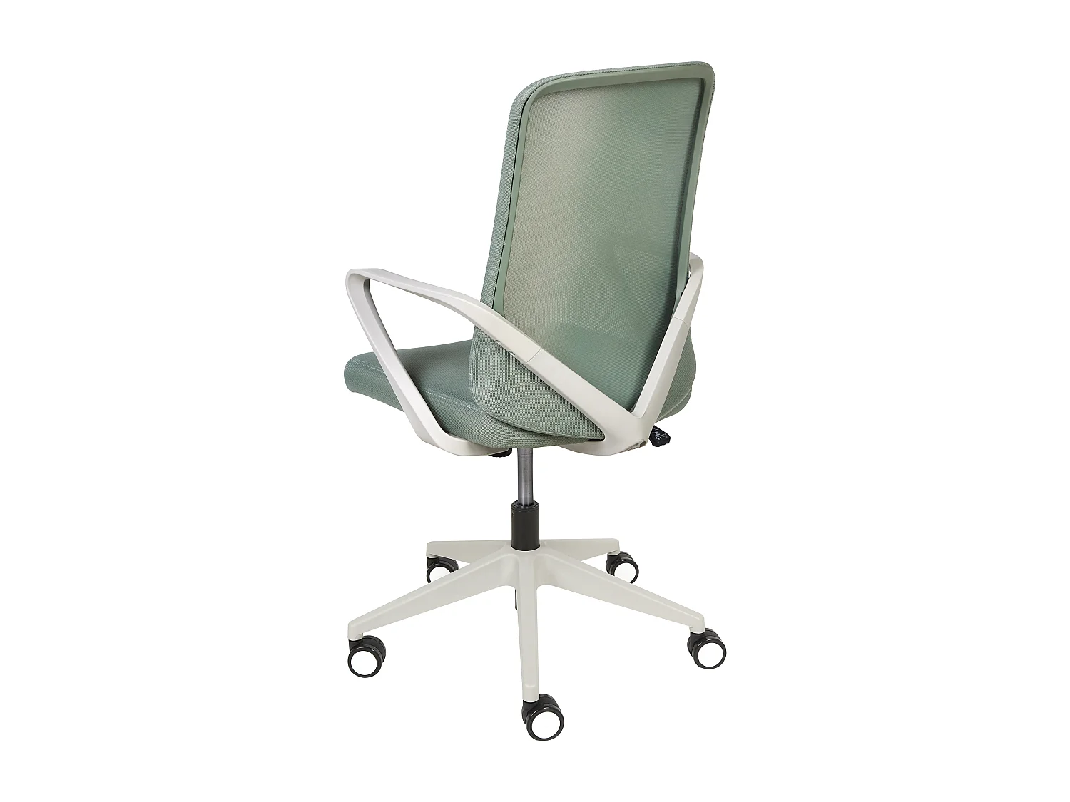 Chaise de bureau en tissu verte EXPERT
