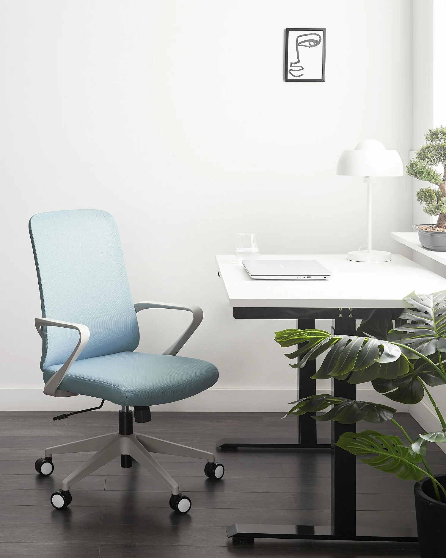 Chaise de bureau EXPERT Bleu clair