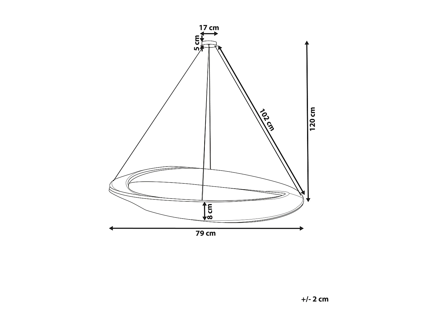 LED Kronleuchter ROSENDE Metall Gold