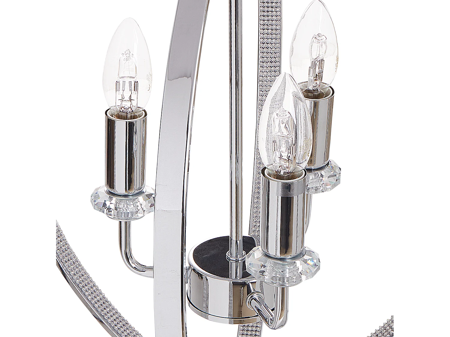 Kronleuchter TENOIRO Metall Silber