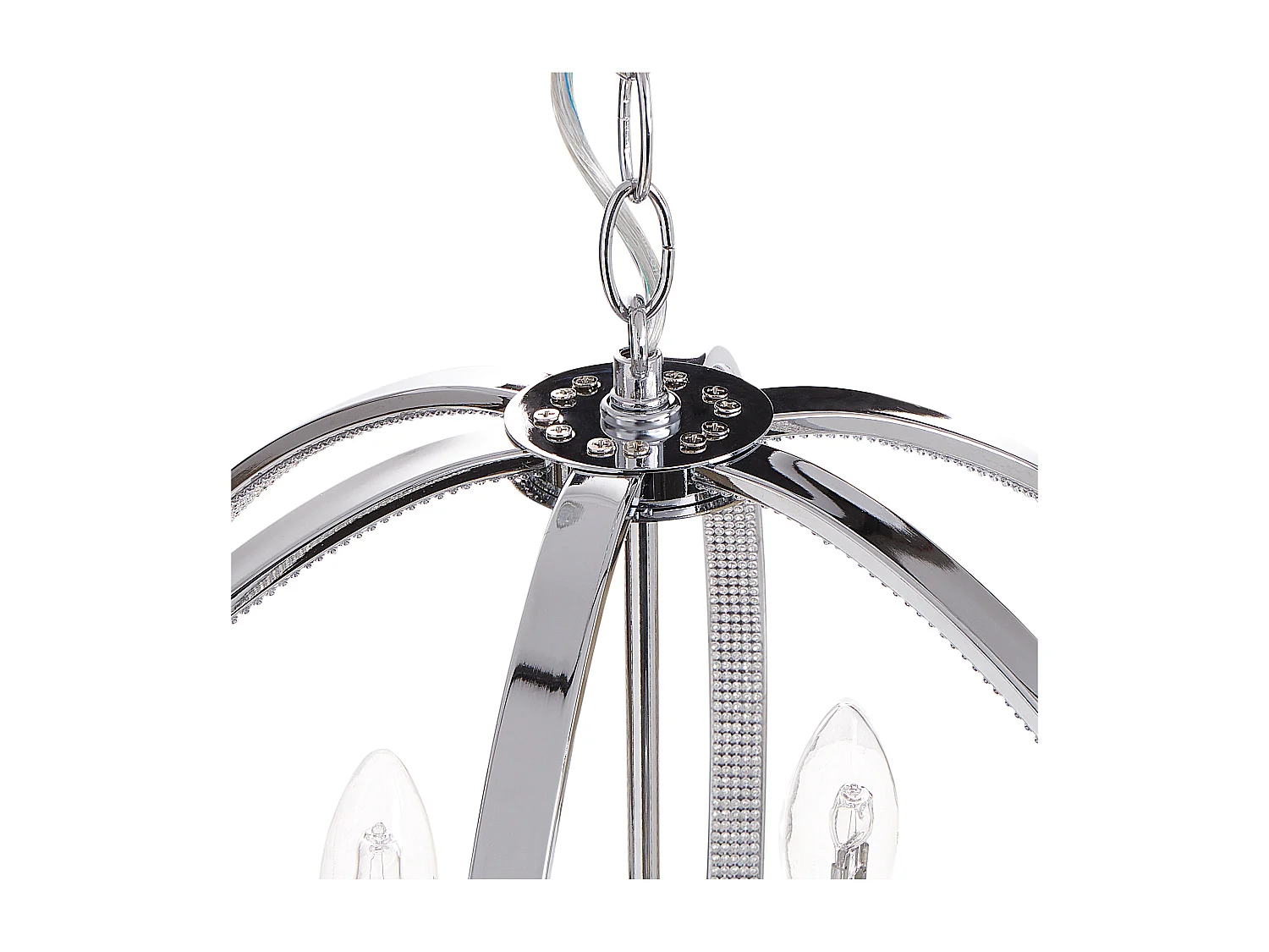 Kronleuchter TENOIRO Metall Silber