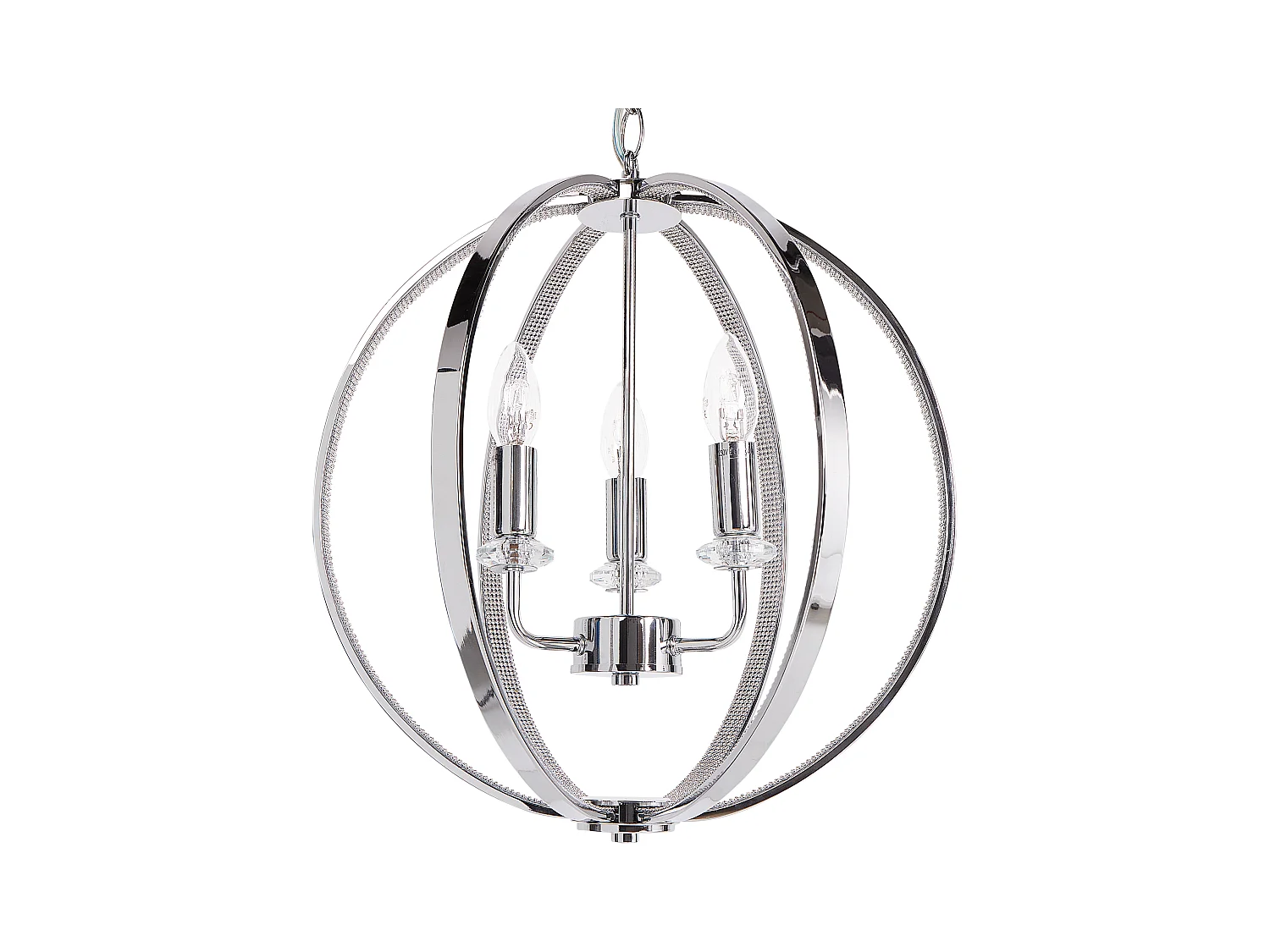 Kronleuchter TENOIRO Metall Silber