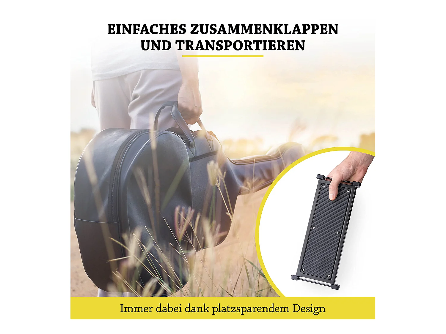 NEU: BELFORT® Gitarren Fußbank mit rutschfester