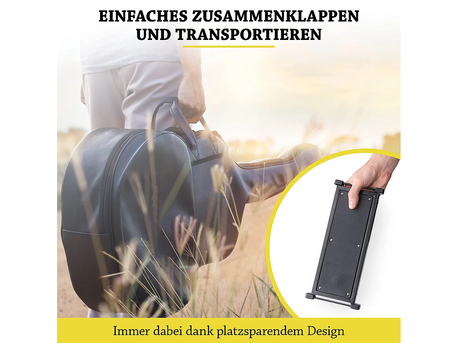 NEU: BELFORT® Gitarren Fußbank mit rutschfester