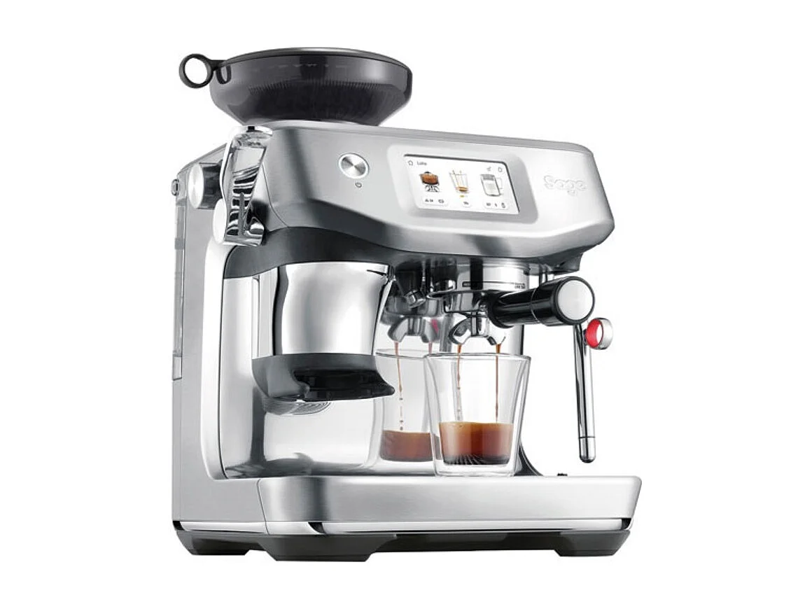 Sage Machine à expresso 15 bars, the barista touch impress, inox brossé - SES881BSS4FEU1