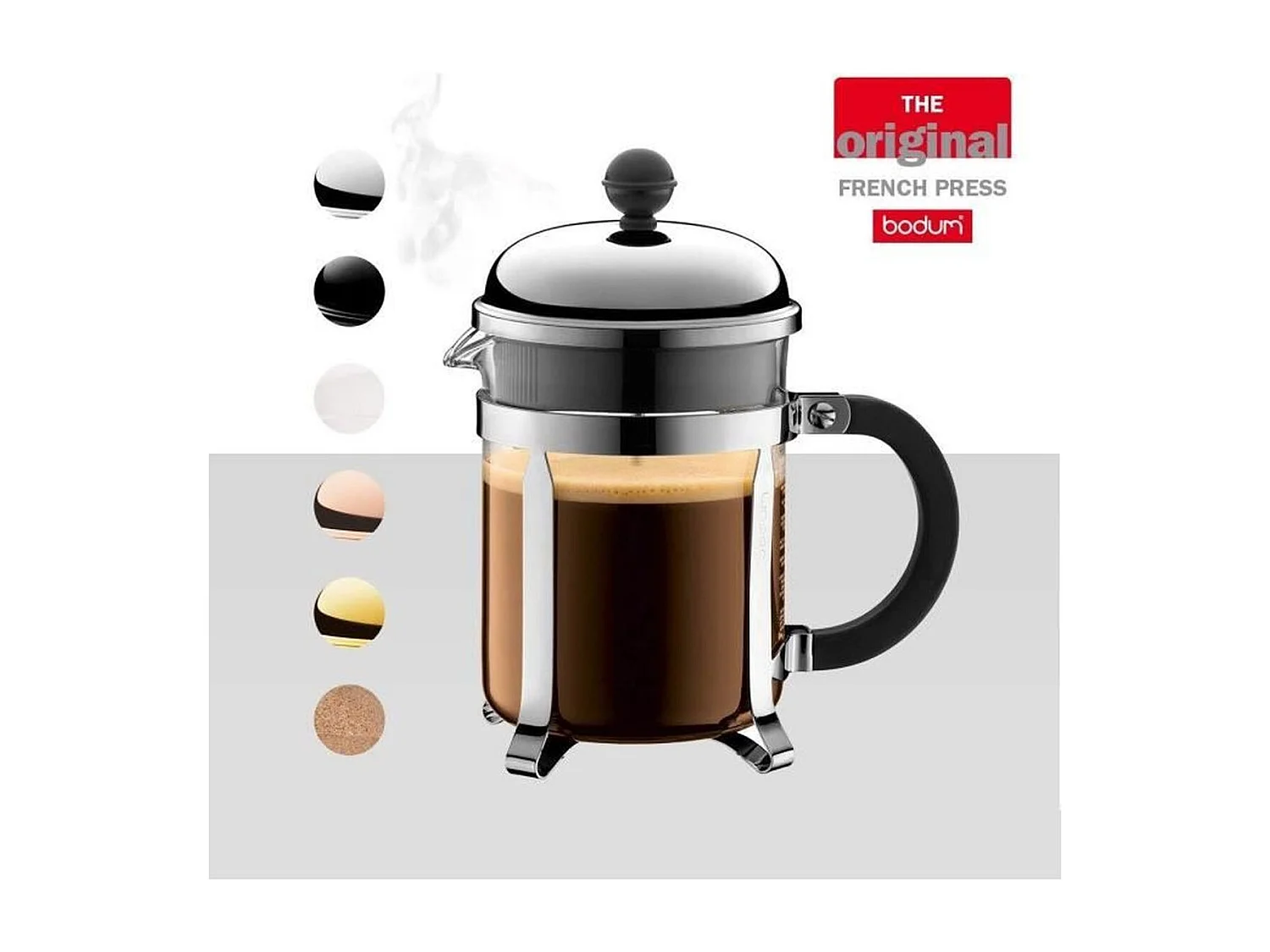 Cafetière Chambord 4 tasses 0,5 l en inox