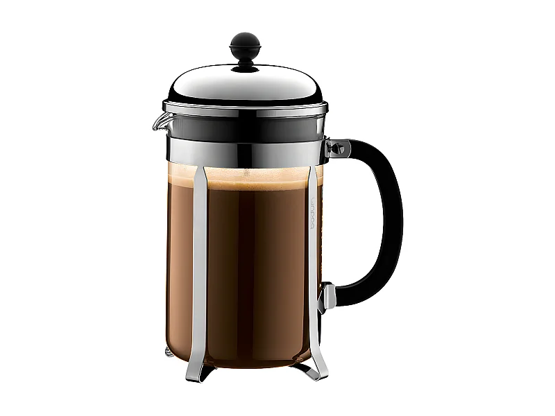 Cafetière Chambord 12 tasses en inox - sans boîte