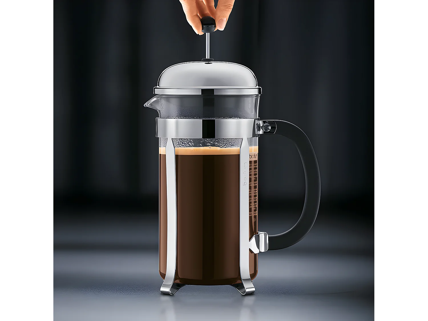 Cafetière Chambord 12 tasses en inox - sans boîte