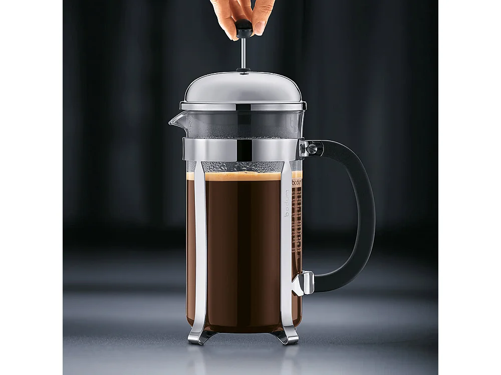 Cafetière Chambord 12 tasses en inox - sans boîte