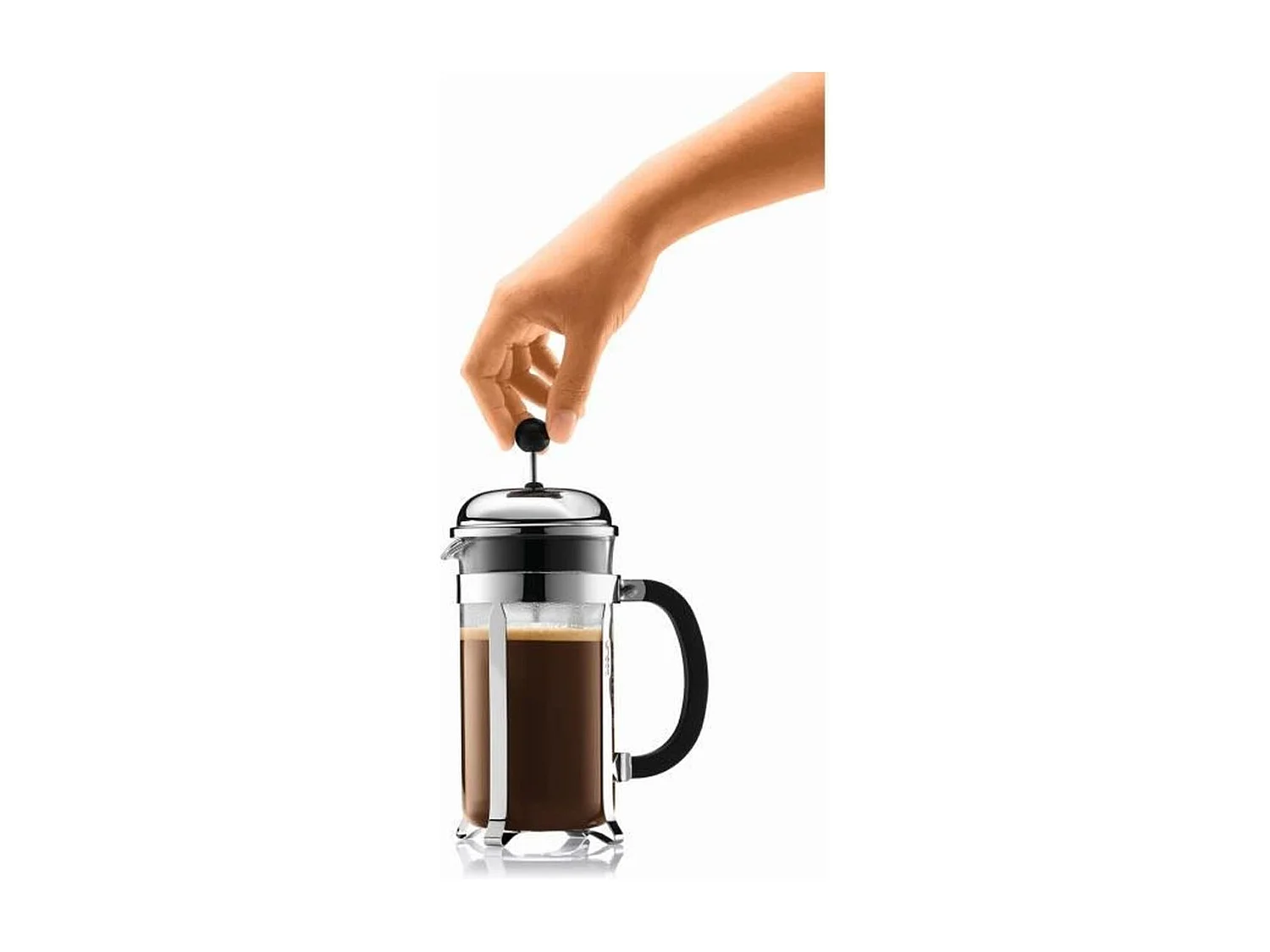 Cafetière Chambord 12 tasses en inox - sans boîte