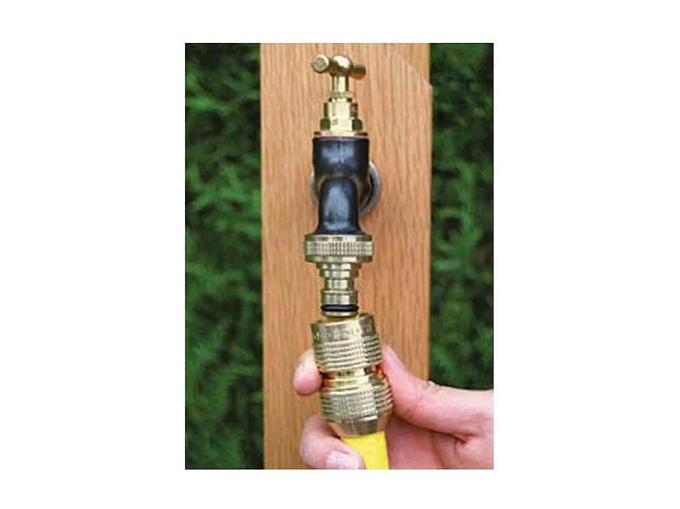 Nez de robinet femelle en laiton (Lot de 2)